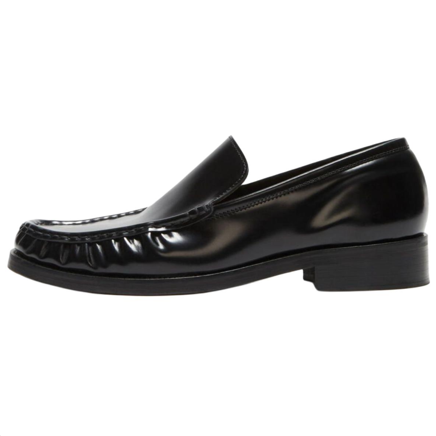 Acne Studios Acne Studios Leather Casual Shoes 3cm Women's Black