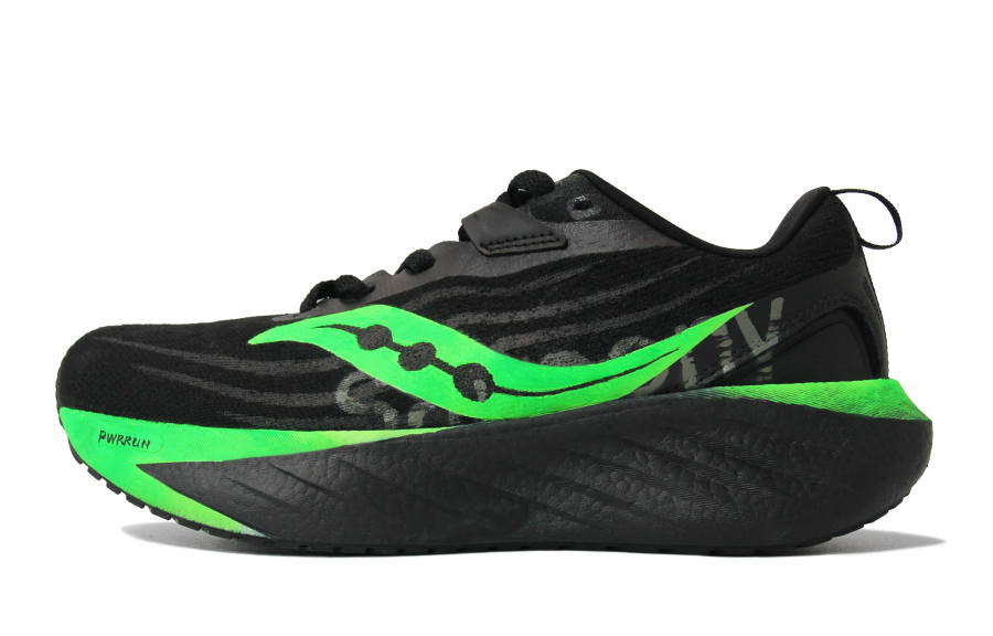 Saucony TRIUMPH Victory 22 Low top Running Shoes Men's Black Green