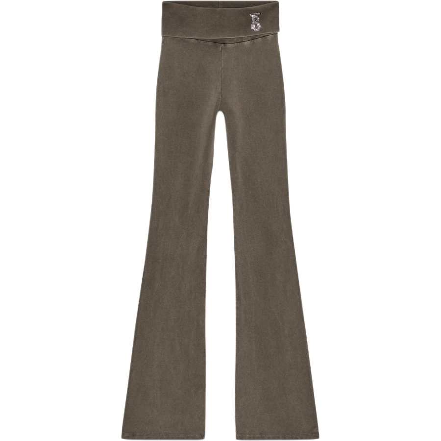 ZARA Casual Pants Women's Dark Brown Moderate Flared Pants