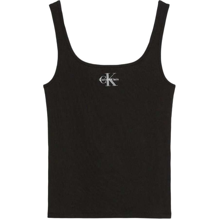 Calvin Klein Tank Tops Women's Black Other