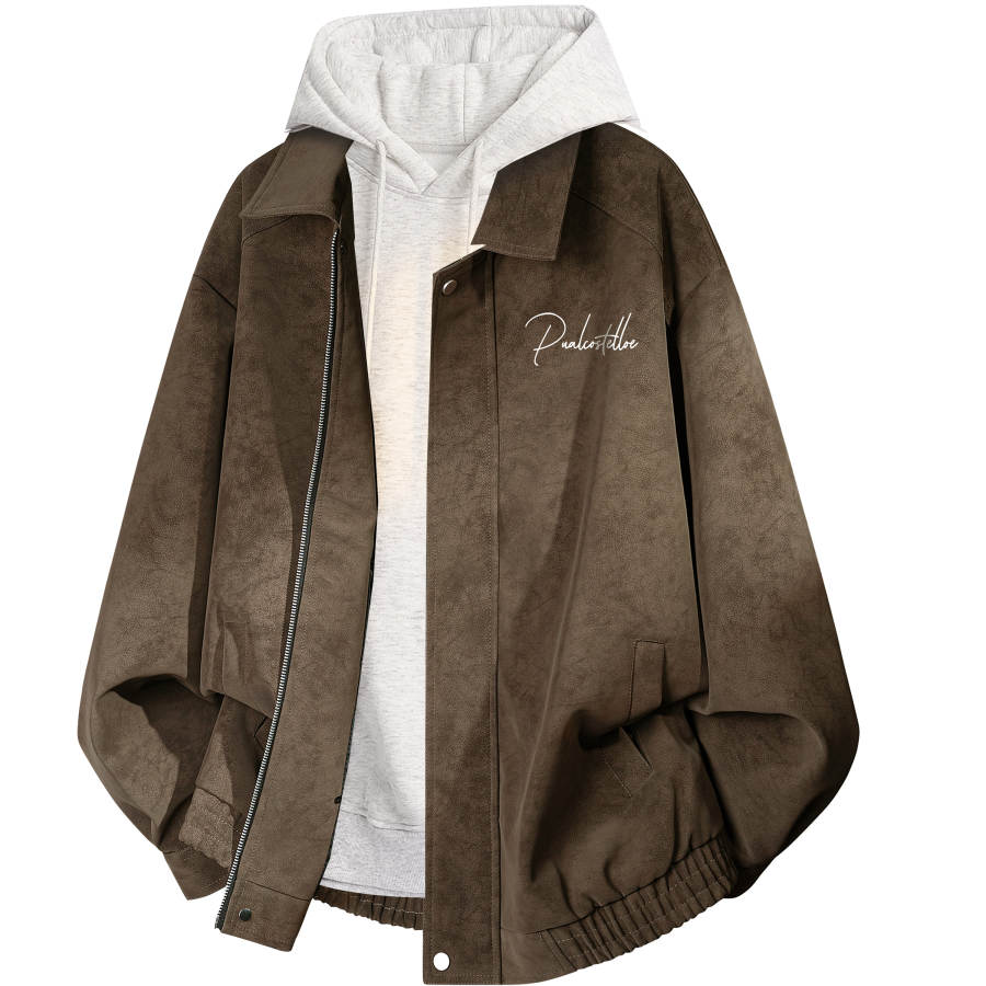 PAUL COSTELLOE Leather Jacket Women's
