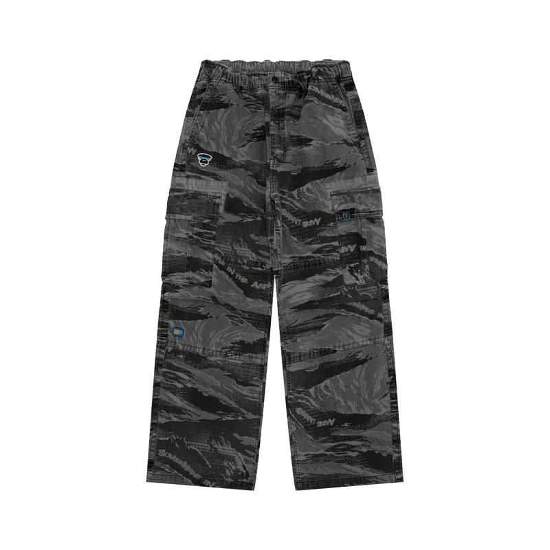 Aape Casual Pants Men's Moderate Straight Fit Pants