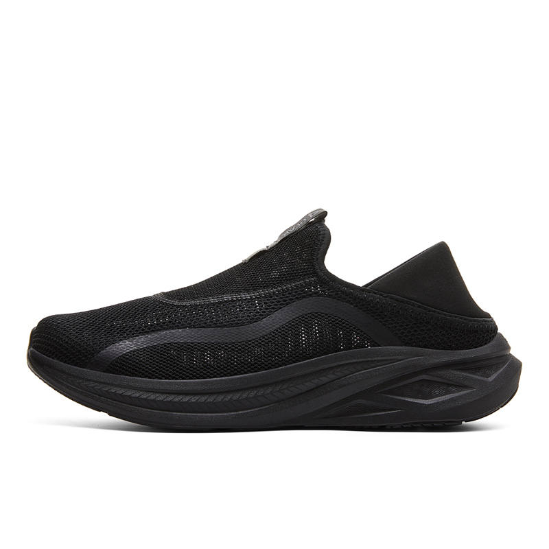 PEAK Cushioning Rebound Abrasion Resistant Walking Shoes Men's Black