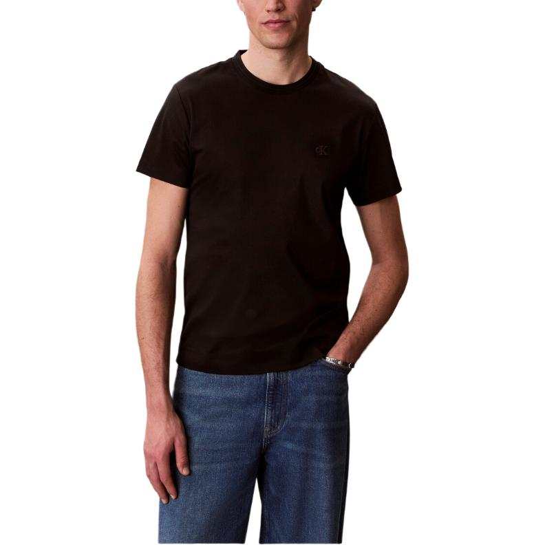 Calvin Klein T Shirts Men's Black Crew Neck