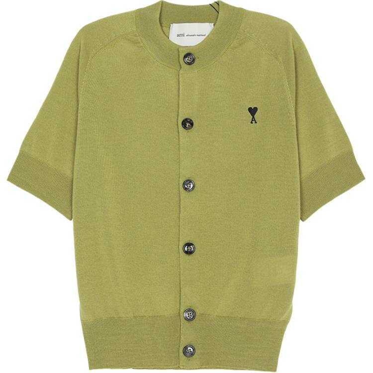Amiparis Paris Ami De Coeur Short-Sleeved Cardigan