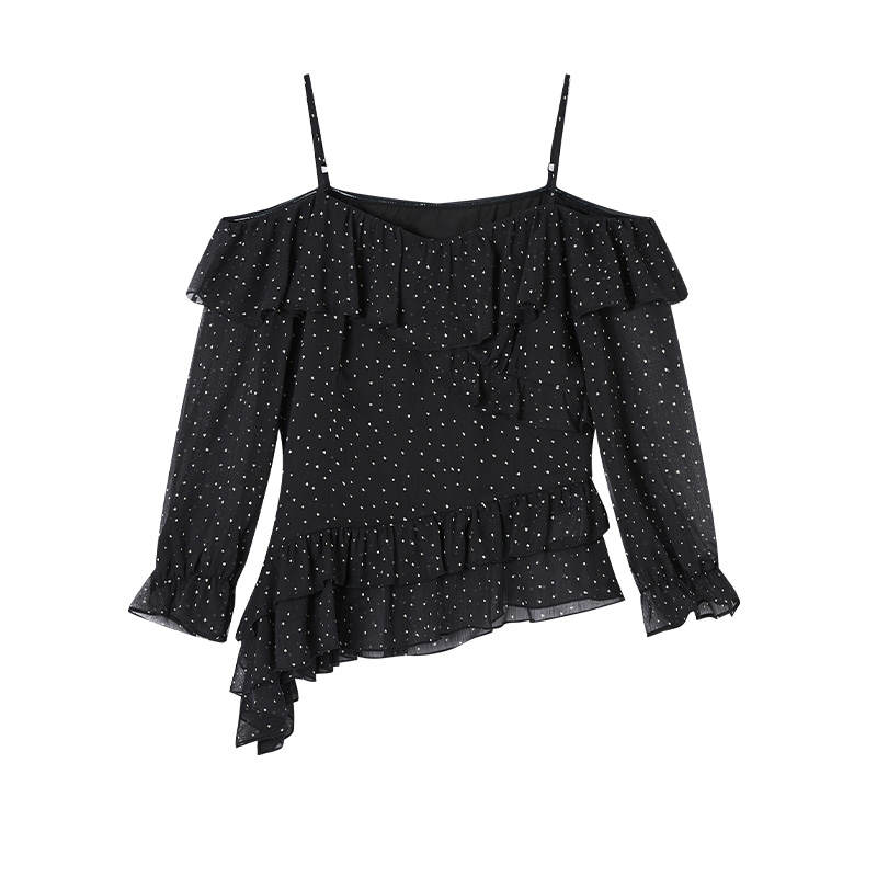 XIANGYING Chiffon Shirt Women's