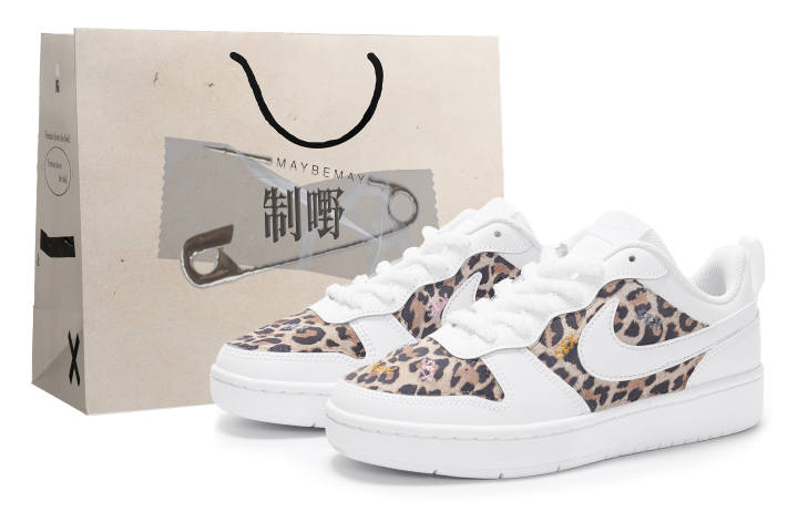 Nike Nike Court Borough Low top Skateboard Shoes Brown Teenagers
