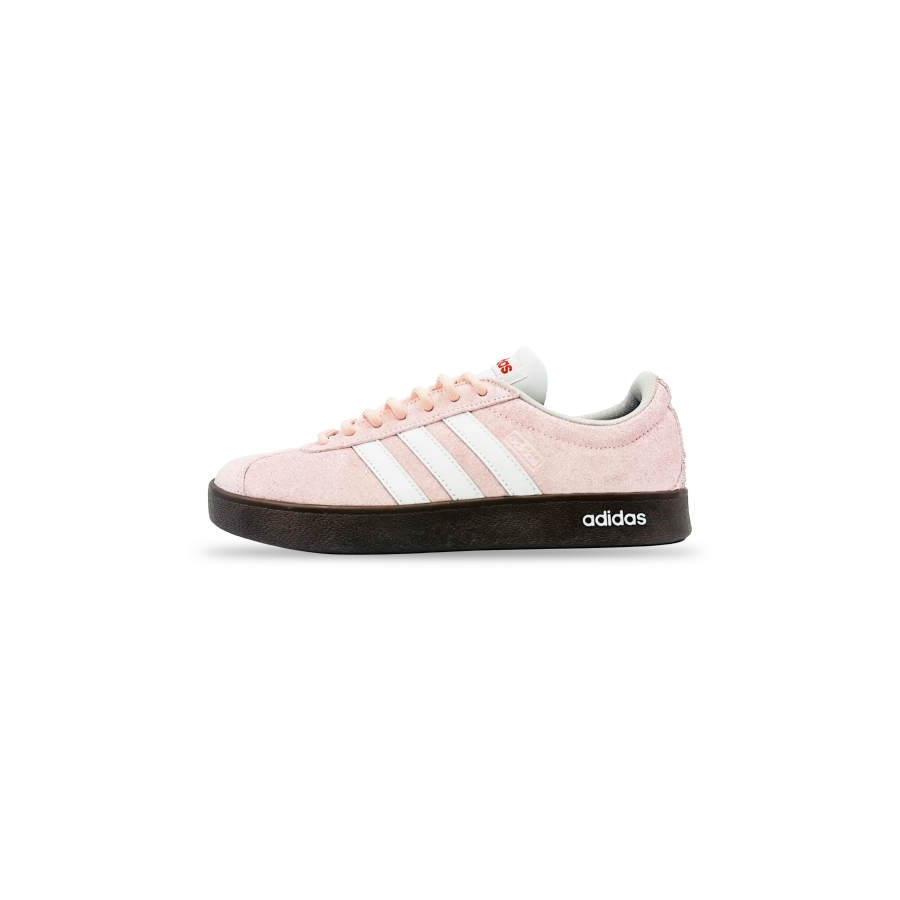 Adidas Neo VL Court 2.0 YIMING Manufacturing, Soft Pink Summer Abrasion Resistant Low top Skateboard Shoes Unisex
