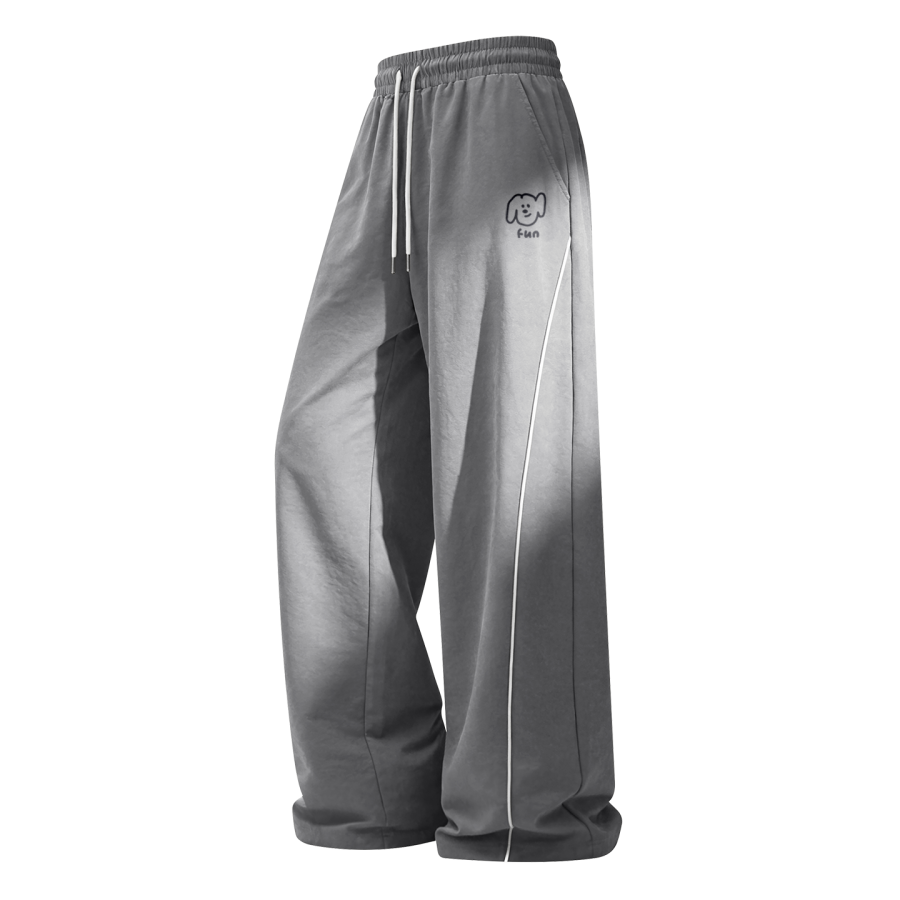 MINISO Casual Pants Unisex Moderate Straight Fit Pants