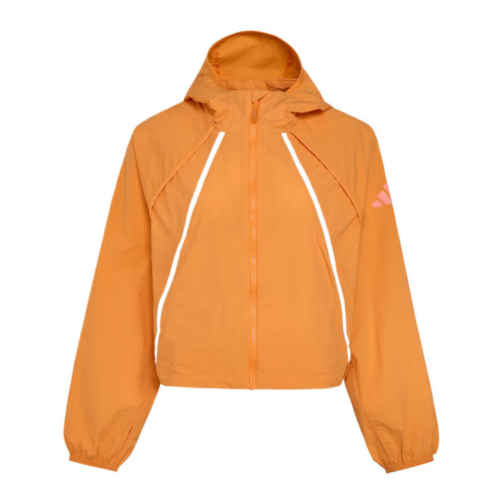 Adidas Adidas Jackets Women's Pure Orange Hooded Moderate Other