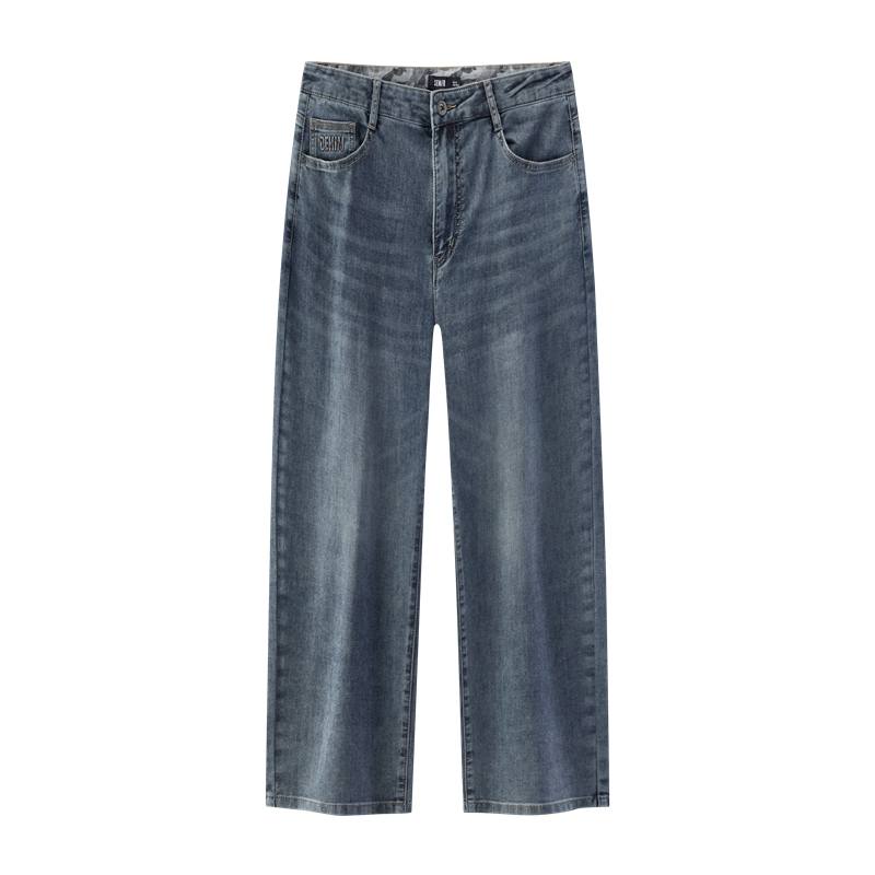 Semir Mall Same Style Men's Clothing Jeans Men's Moderate Straight Fit Pants