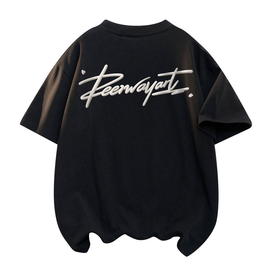 DEERWAY T Shirts Unisex Crew Neck Moderate Straight Fit