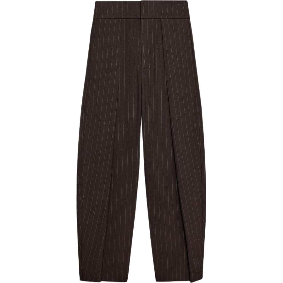 ZARA Casual Pants Women's Brown Moderate Wide Leg Pants