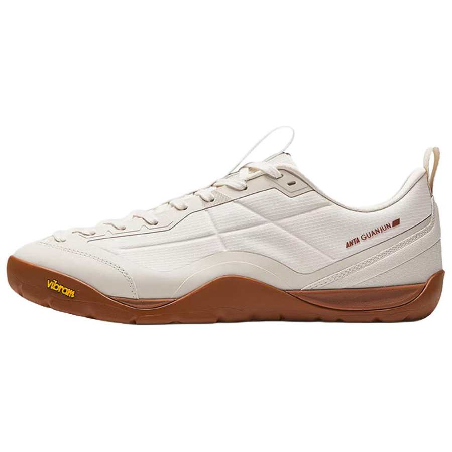 Anta Champion Explore Mountains Textile, Synthetic Leather Slip Resistant Abrasion Resistant Low top Casual Shoes Men's