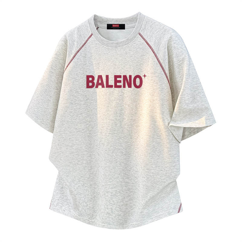 BALENO T Shirts Unisex Crew Neck Moderate Straight Fit
