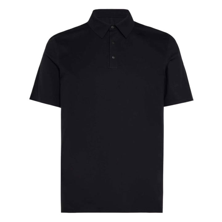 Adidas Adidas Polo Shirts Men's Black Polo Collar Moderate