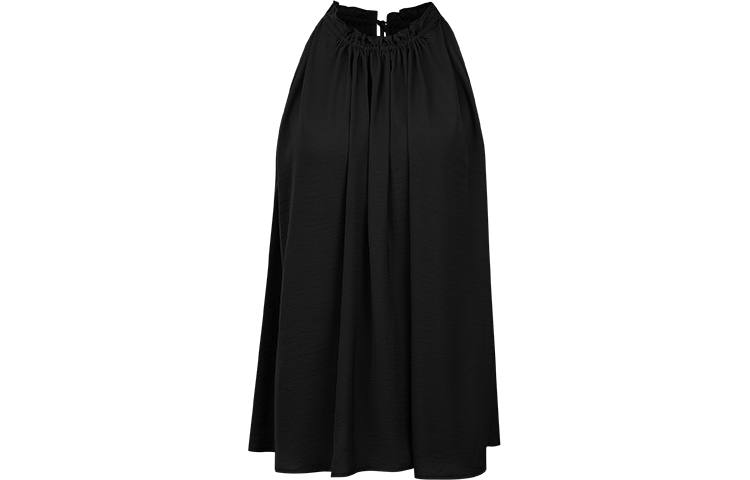 URBAN REVIVO Shirts Women's Black Crew Neck