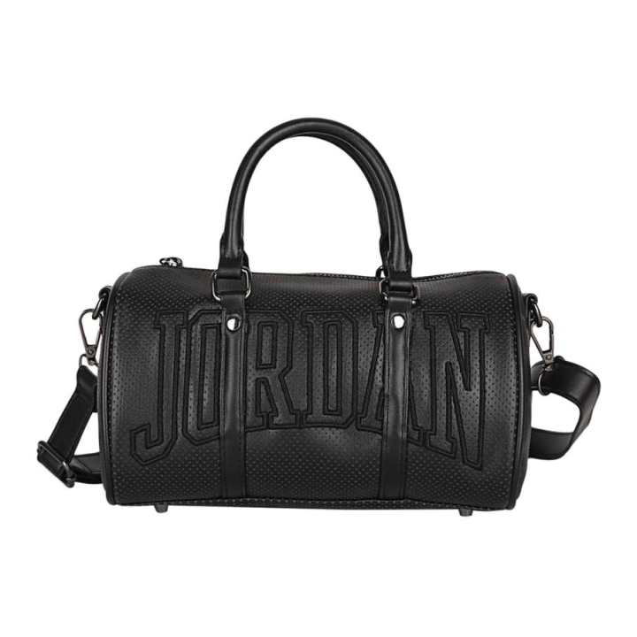Jordan Jordan 3L Synthetic Leather Travel Bag Unisex Black