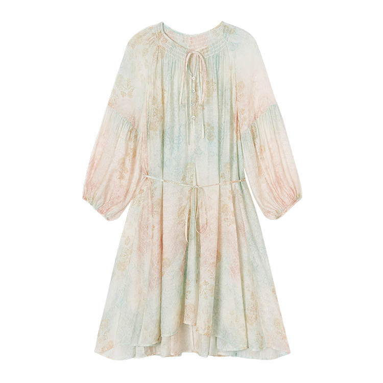 XIANGYING Long Sleeved Dress Women's