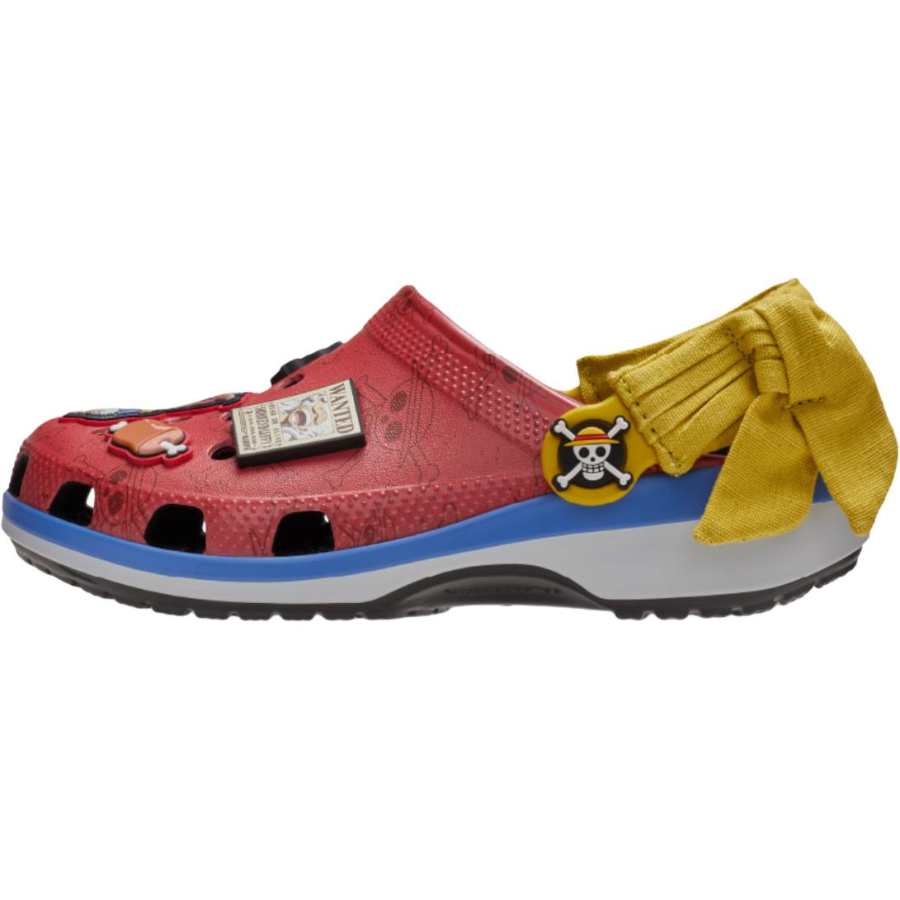 Crocs x ONE PIECE Kids Clogs Kids' Red Yellow Blue