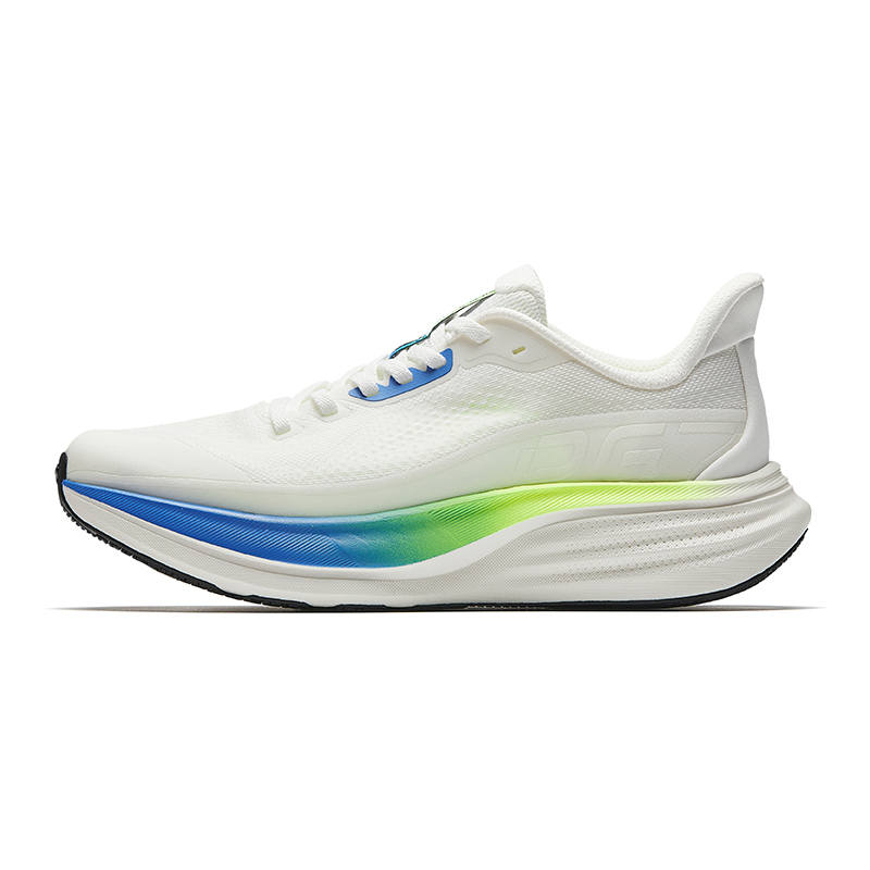 Anta Running Shoes Men's Papyrus White/Aqua Blue