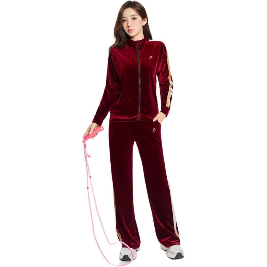 Barbie Fitness Sets Women's Stand Collar Thickened