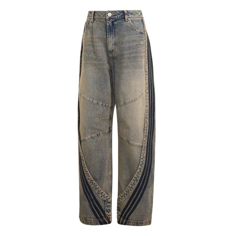 Adidas Originals ADILENIUM 5.0 BANANA OVERLAY JOGGERS Jeans Women's
