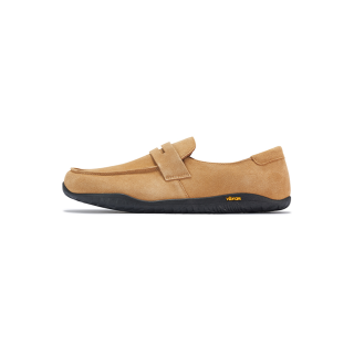 Nice Rice Cow Split Leather Loafers Men's
