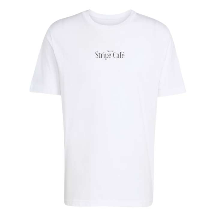 Adidas Adidas T Shirts Men's White Crew Neck Moderate