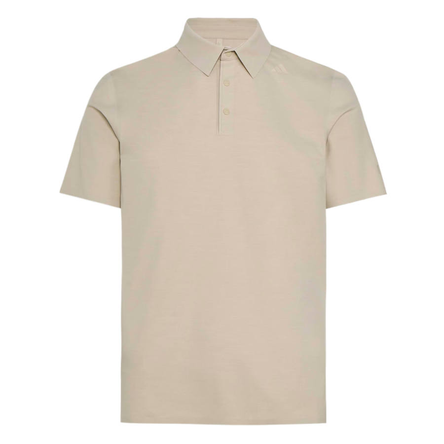Adidas Adidas Polo Shirts Men's Miracle Brown Polo Collar Moderate Straight Fit