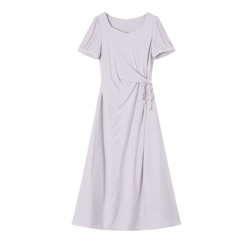 XIANGYING Short Sleeved Dress Women's