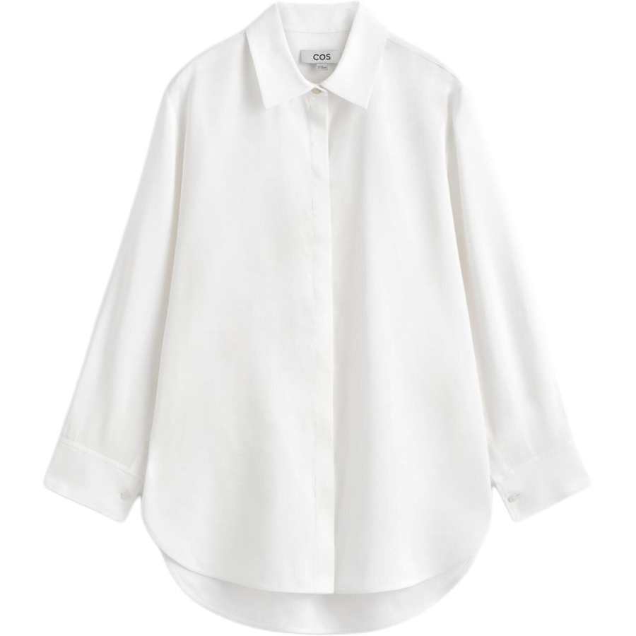COS COS Shirts Women's White Lapel