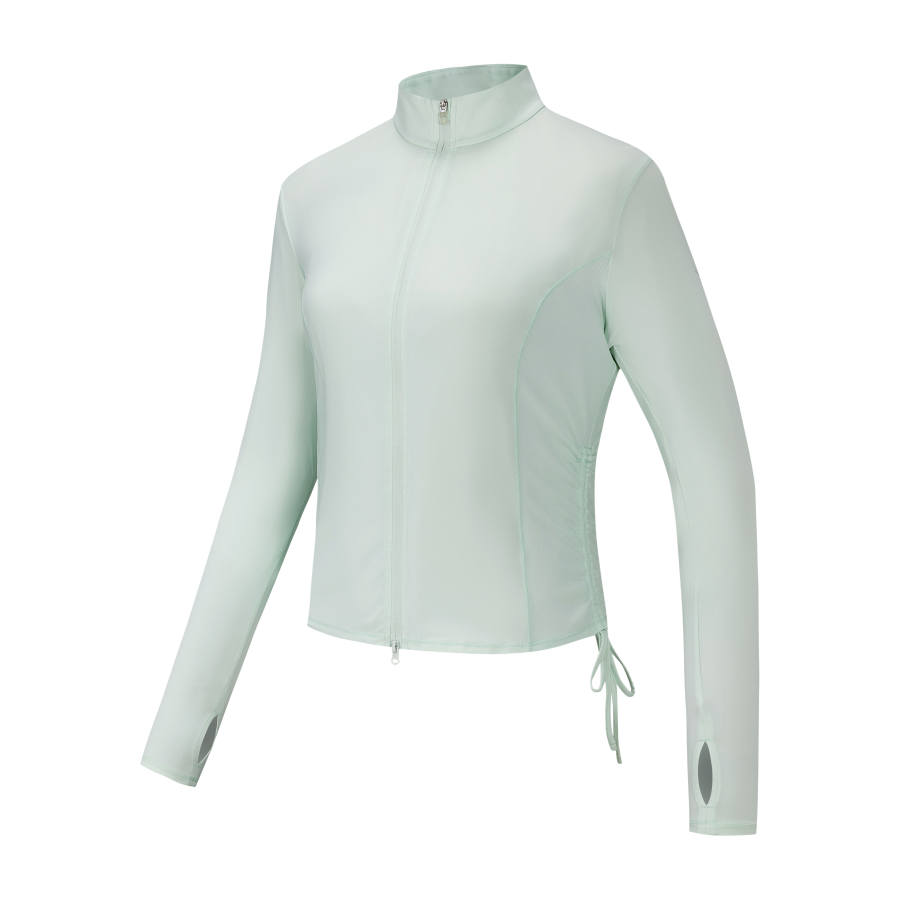 Anta Sun Protection Clothing Women's Light Cloud Green