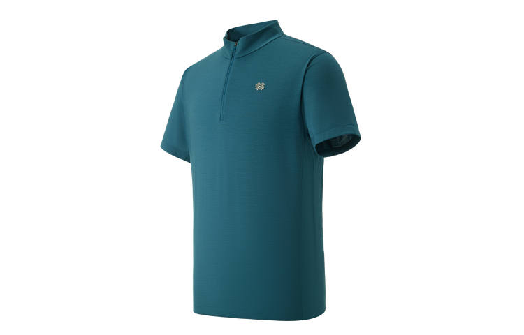 KOLON SPORT T Shirts Men's Stand Collar Thin