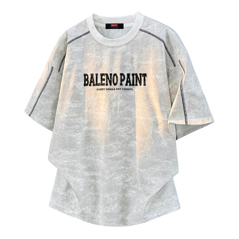 BALENO T Shirts Unisex Crew Neck Moderate Straight Fit