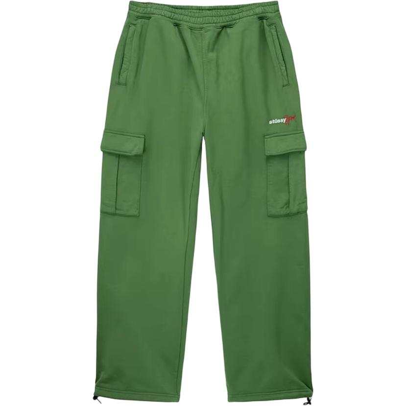 Stussy Casual Pants Men's GRD/Green Moderate Straight Fit Pants