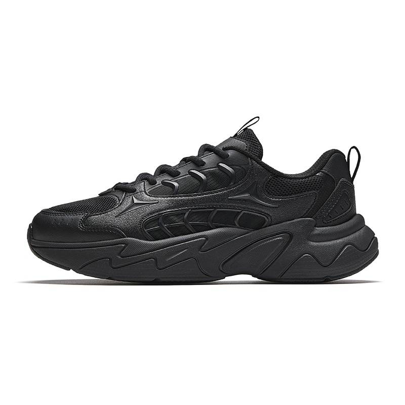 Anta Pulse Textile, Synthetic Leather Cushioning Abrasion Resistant Low top Casual Shoes Men's
