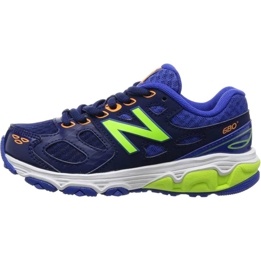 New Balance New Balance NB 680 Synthetic Leather Breathable Rebound Low top Running Shoes Blue Kids'