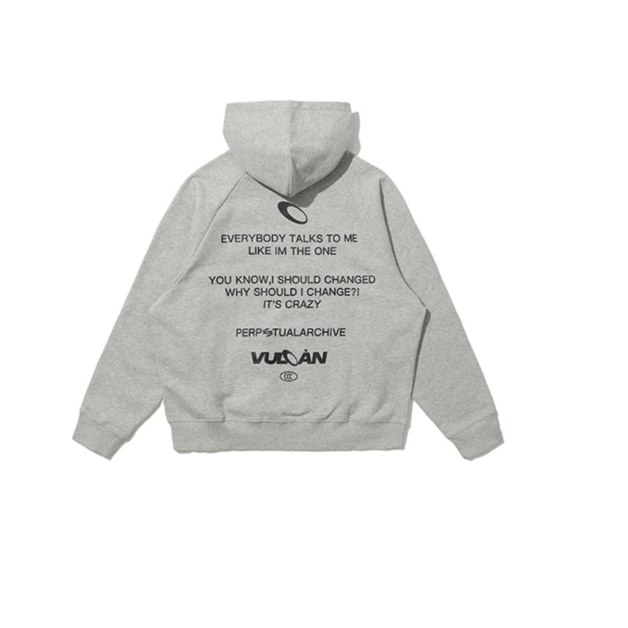 VULCAN STORE Solid Color Fleece Lined Hoodie Unisex