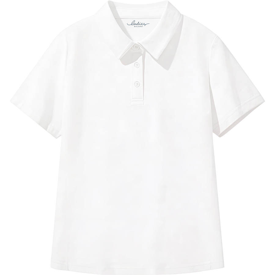 BALENO Polo Shirts Women's Polo Collar Thin Nipped In Waist