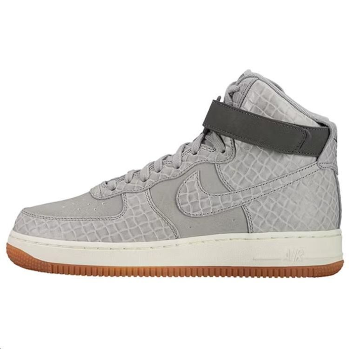 Nike Nike Air Force 1 High Croc Wolf Grey Gum Women's