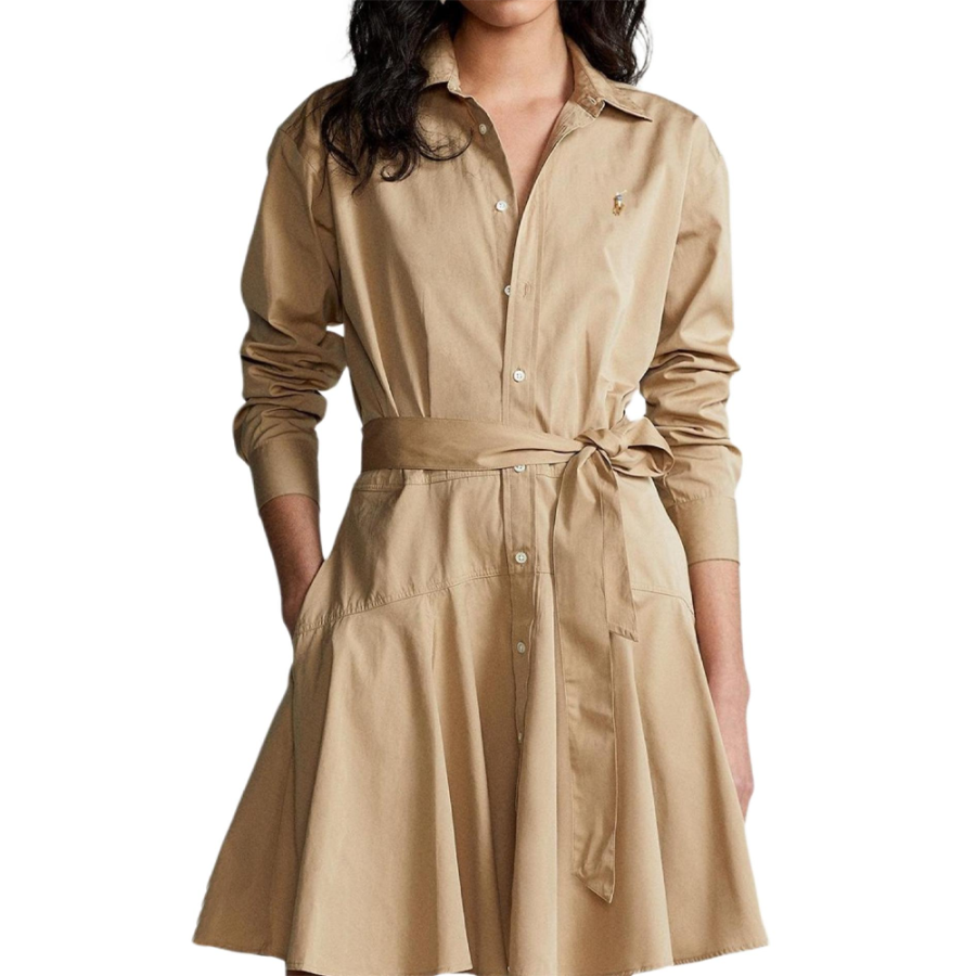 Polo Ralph Lauren SS25 Long Sleeved Dress Women's
