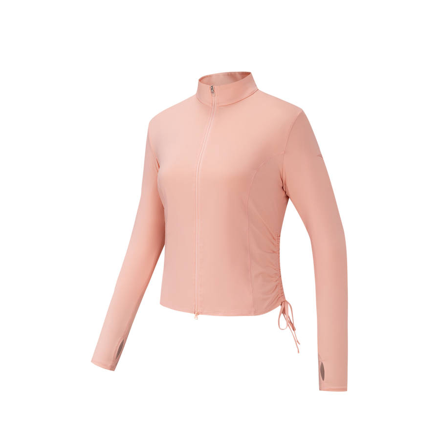 Anta Sun Protection Clothing Women's Peach Grapefruit Pink