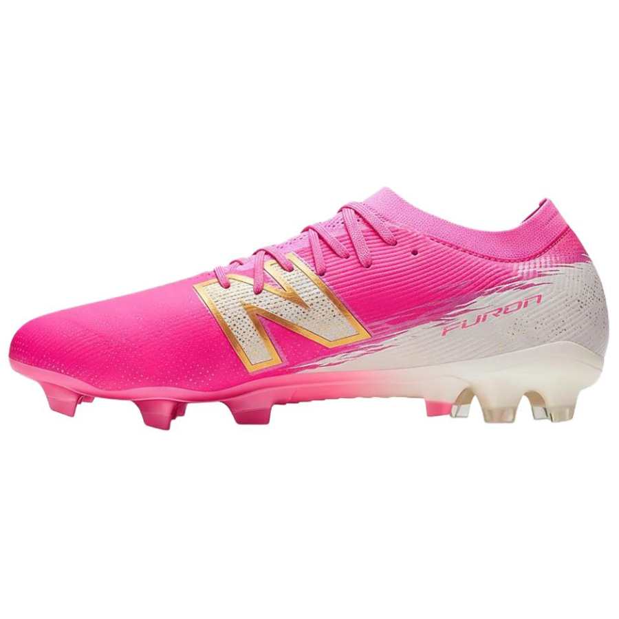 New Balance Furon New Balance Elite Fg V8 'Pink Heat Sea Salt Gold Metallic'
