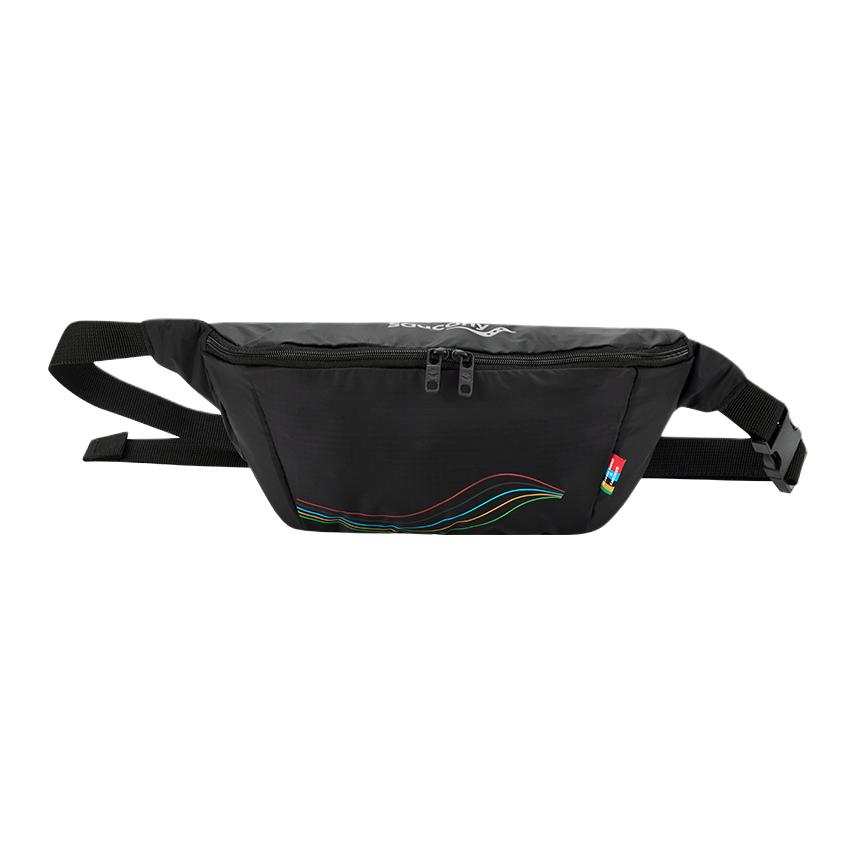Saucony Fabric Fanny Pack Unisex Jet Black