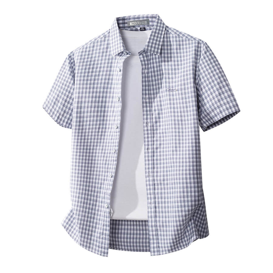 Hodo Shirts Men's Lapel Moderate Workwear