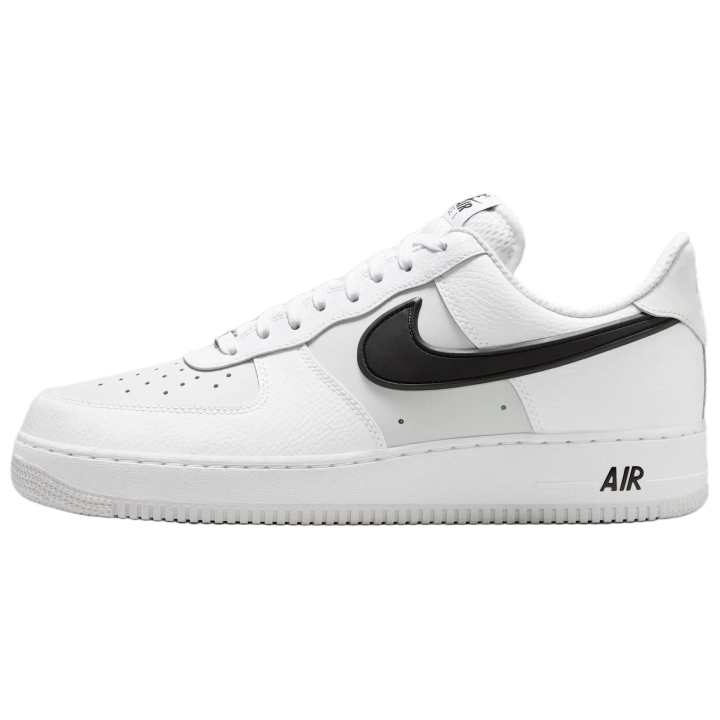Nike Nike Air Force 1 Breathable Low top Skateboard Shoes Men's White Black