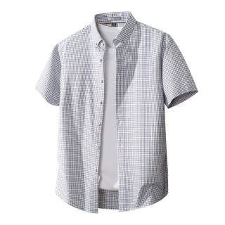 Hodo Shirts Men's Lapel Thin Workwear