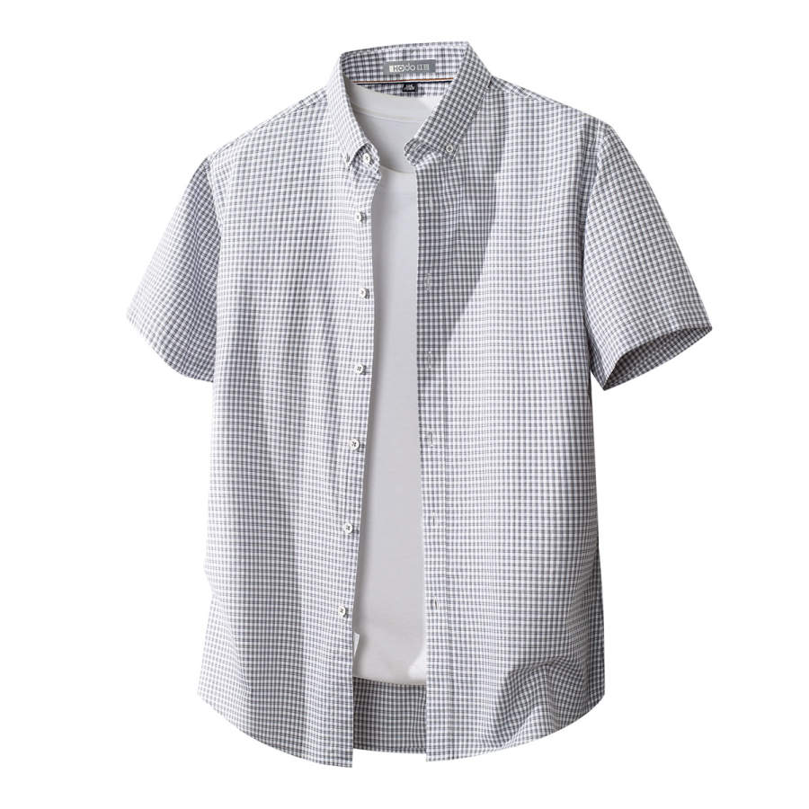 Hodo Hodo Shirts Men's Lapel Thin Workwear