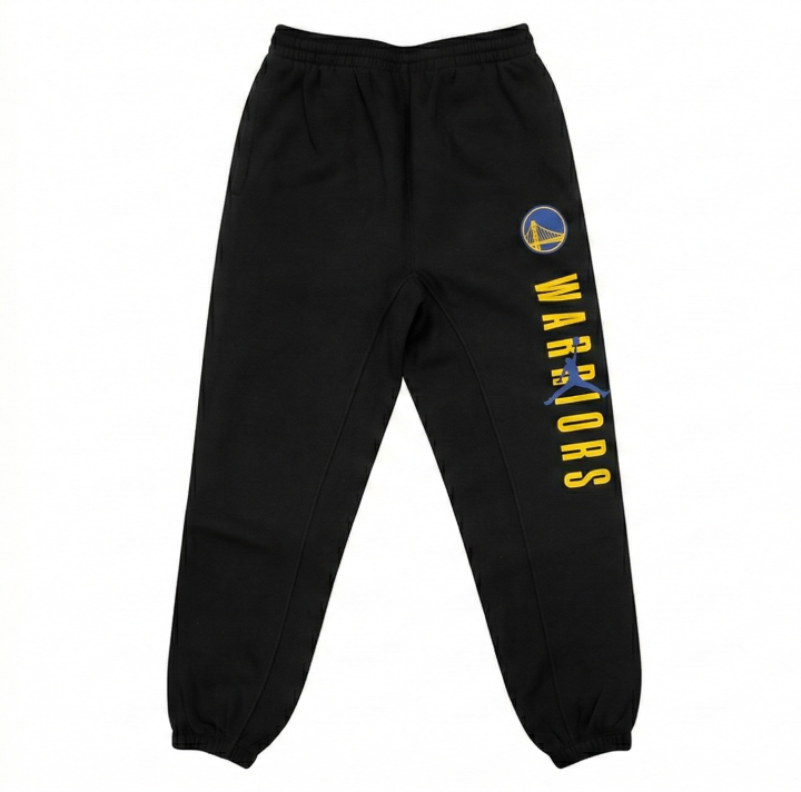 Nike Nike Jordan Golden State Warriors Stylish Versatile Thermal Skin Friendly Elastic Waistband Fleece Lined